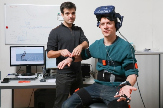Experiment to test the physiological reactions to stress (from Carmen Sandi's lab, EPFL).